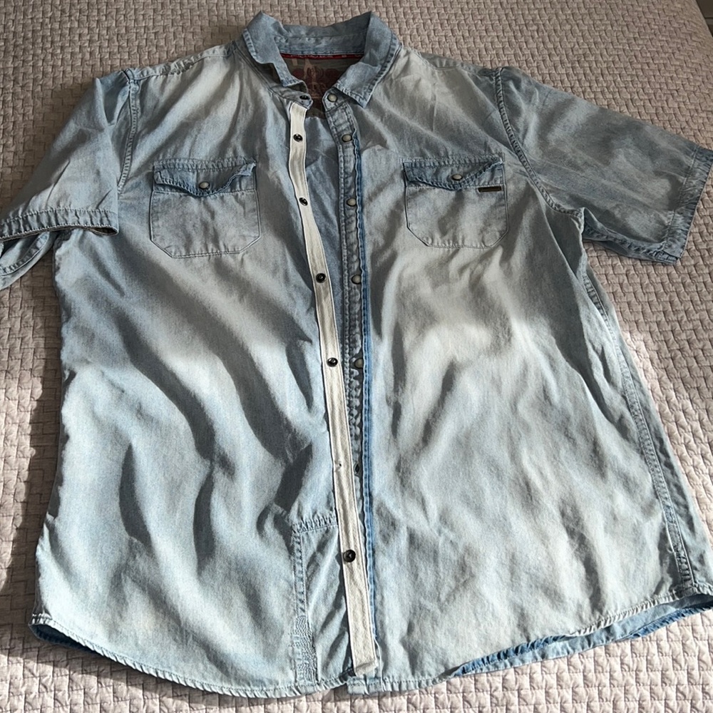 Men’s Buffalo David Bitton shirt. Size XL